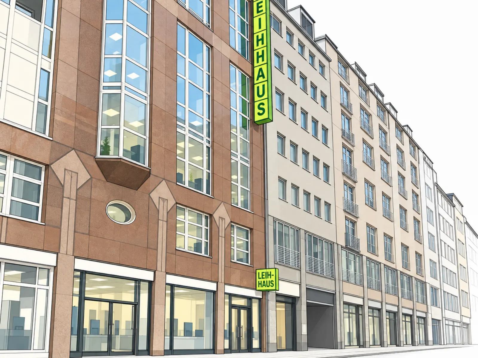 Filiale München Hauptbahnhof von Grüne’s Leihhäuser