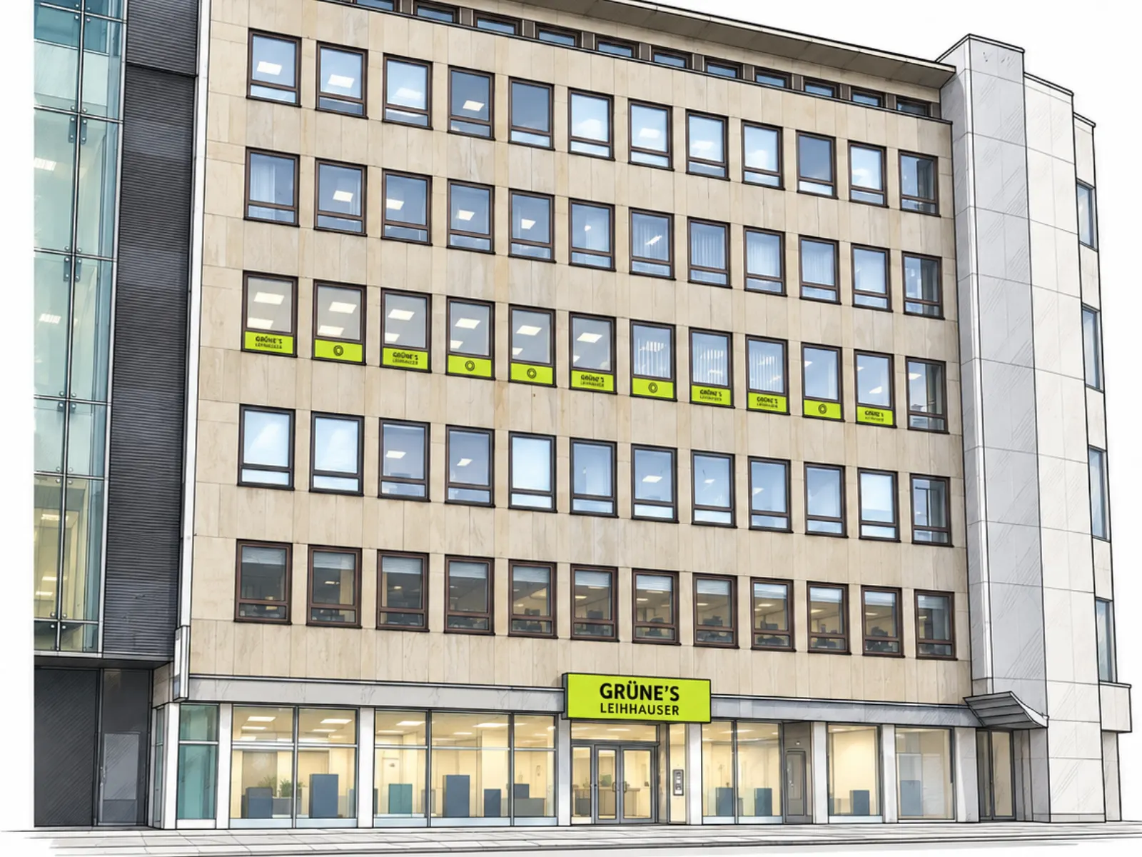 Filiale Hamburg Hauptbahnhof von Grüne’s Leihhäuser